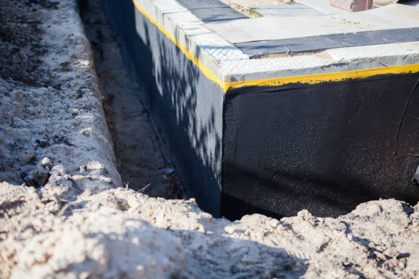 Professional Crawl Space Encapsulation technician working in New Richmond, WI